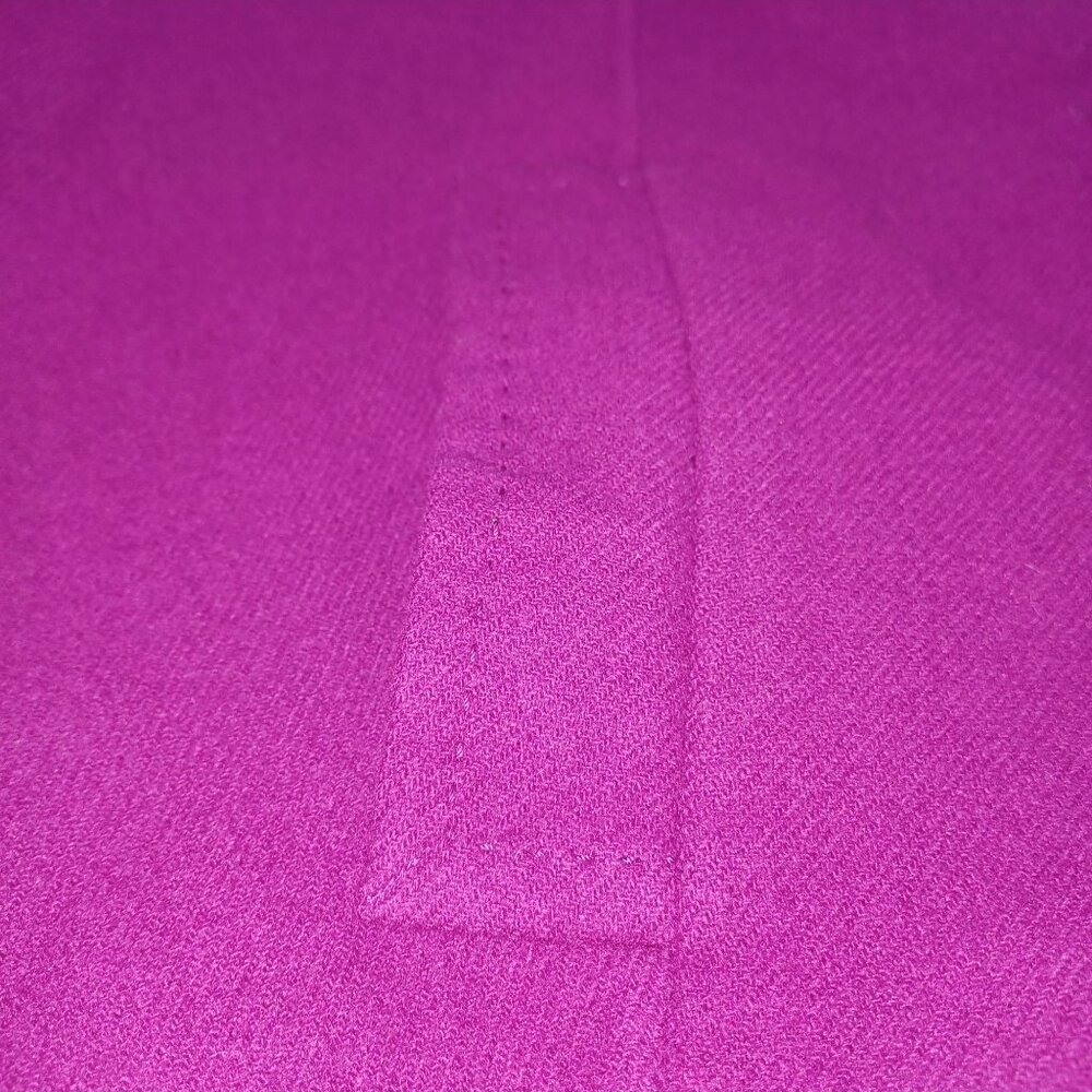 Talbots Woman Wool Swing Jacket Plus Size 14W Purple Classic Layering Office - Picture 7 of 10